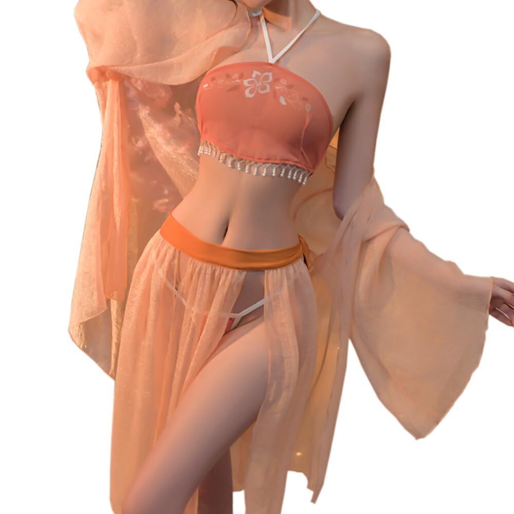 4738 Sexy Cosplay Cheongsam Lingeries Anime Maid Dress Halloween Egyptian